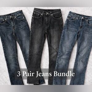 Girls Jeans/ 3 Bundle/ Size 16 Jeans Adjustable Waist